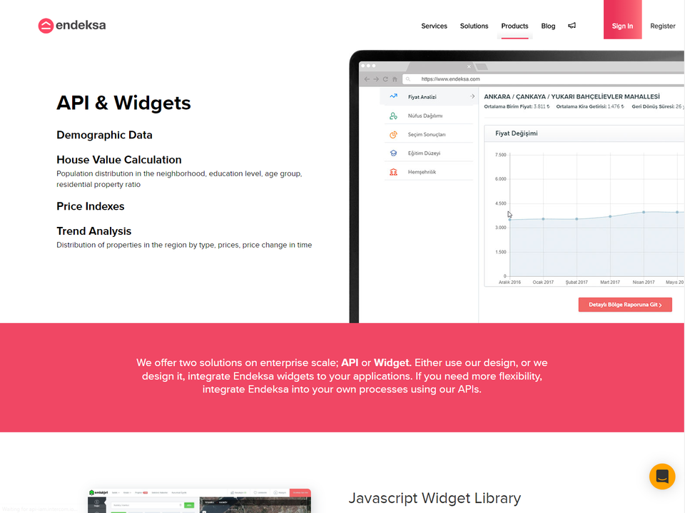 Endeksa Valuation API