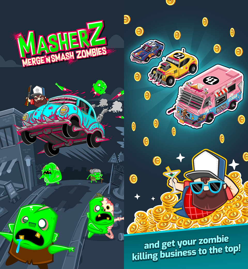 MasherZ: Merge’n Smash Zombies