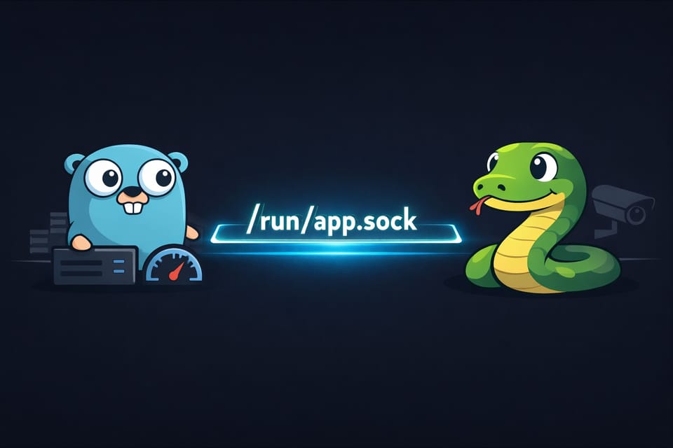High-Performance Communication Between Go and Python Using Unix Domain Sockets